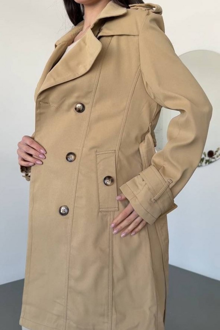 Стильный удлиненный тренч INNA-8887A670