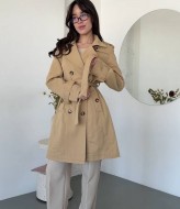 Стильный удлиненный тренч INNA-8887A670