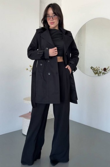 Стильный удлиненный тренч INNA-8887A670