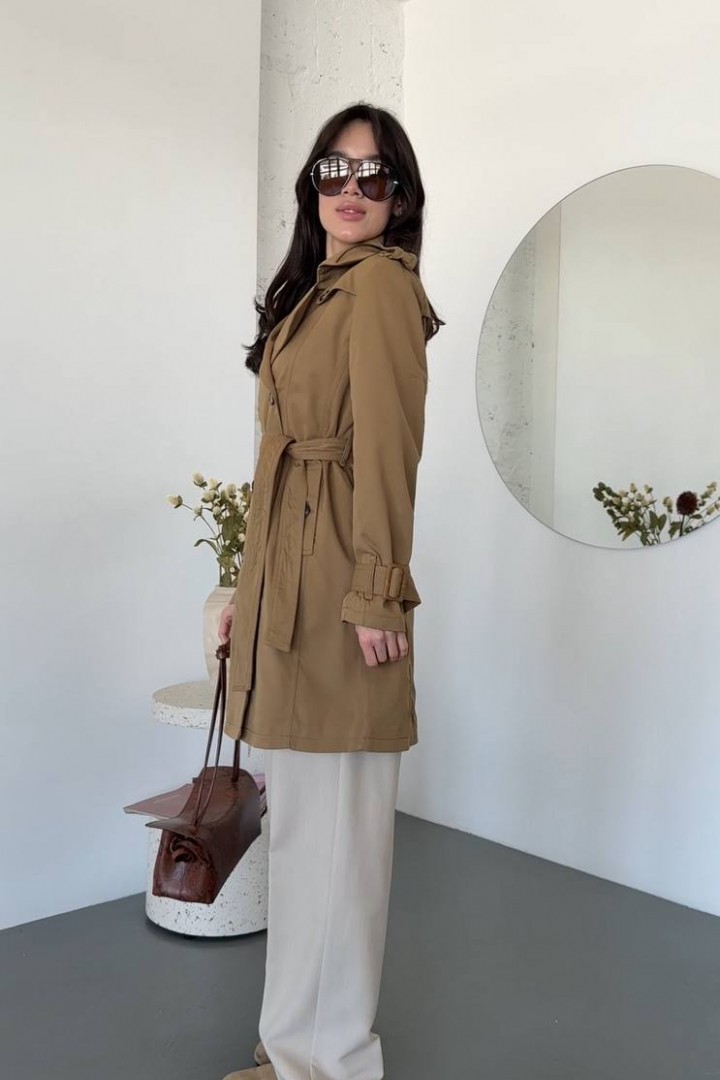 Стильный удлиненный тренч INNA-8887A670