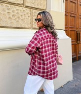 Фланелевая рубашка в клетку COR-048A550