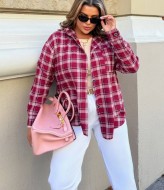 Фланелевая рубашка в клетку COR-048A550