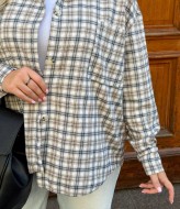 Фланелевая рубашка в клетку COR-048A550