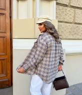 Фланелевая рубашка в клетку COR-048A550