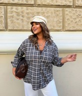 Фланелевая рубашка в клетку COR-048A550