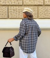 Фланелевая рубашка в клетку COR-048A550