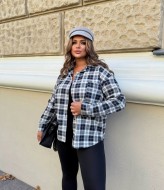 Фланелевая рубашка в клетку COR-048A550