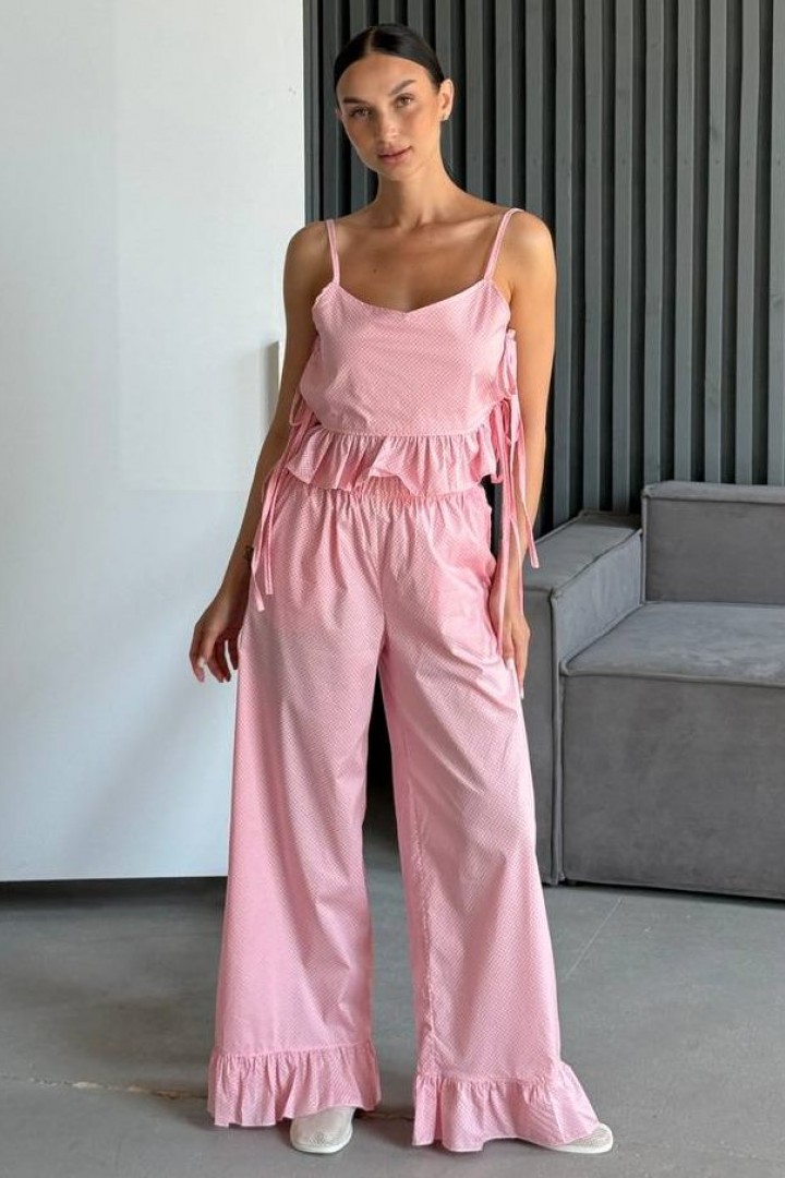 Костюм-тройка топ, шорты и брюки UNO-071A600