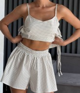 Костюм-тройка топ, шорты и брюки UNO-071A600