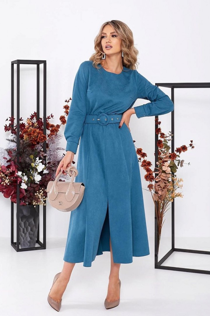 Платье из замши GOL-1955A850