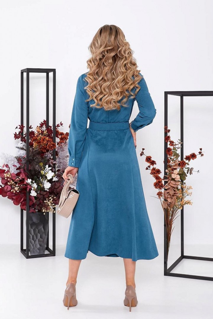 Платье из замши GOL-1955A850