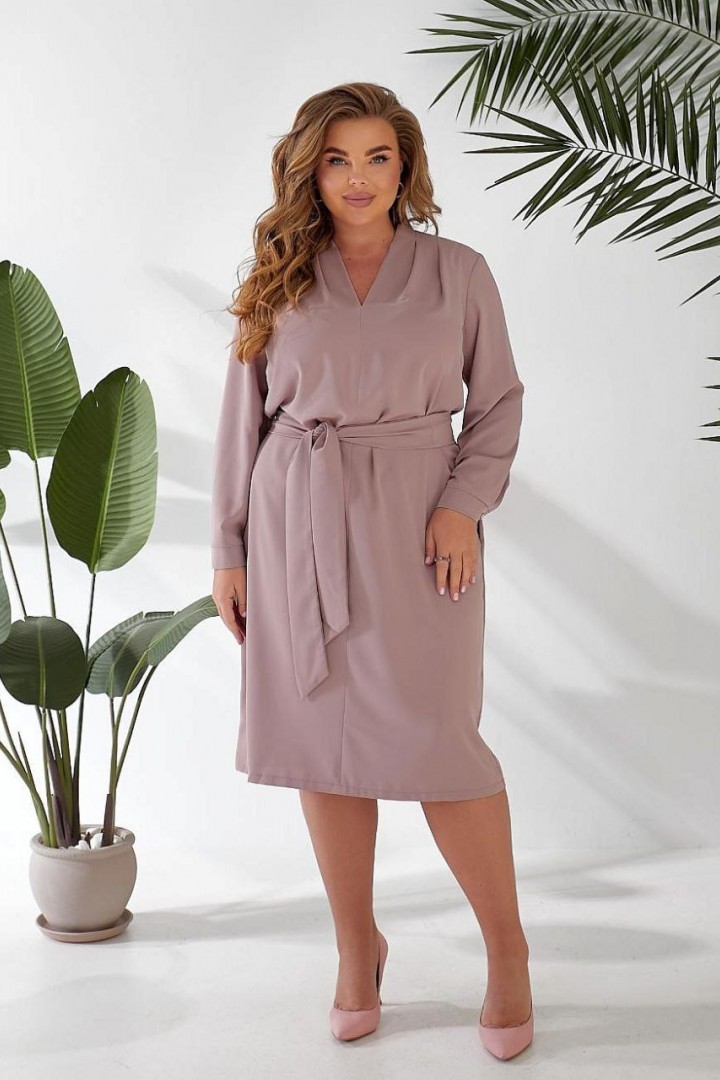 Сукня з поясом GOL-1679A700