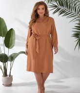 Сукня з поясом GOL-1679A700