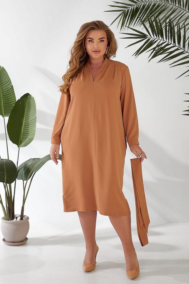 Сукня з поясом GOL-1679A700