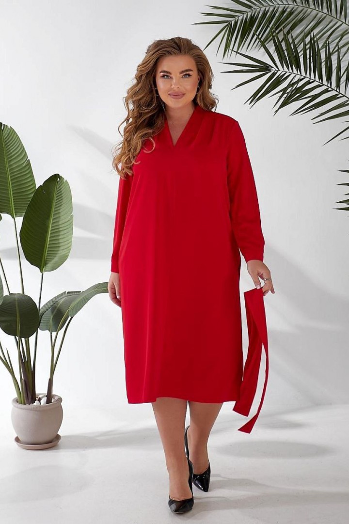 Сукня з поясом GOL-1679A700