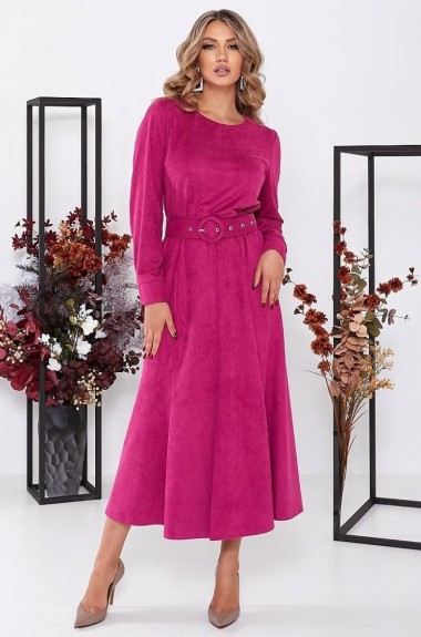 Платье из замши GOL-1955A850