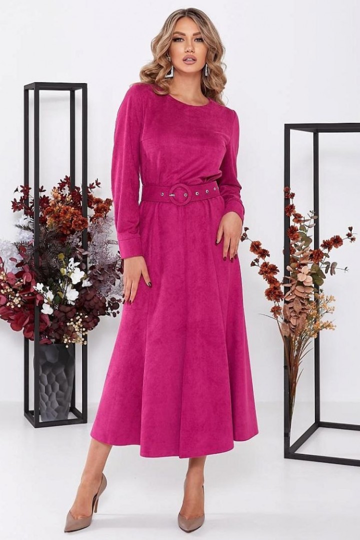 Платье из замши GOL-1955A850