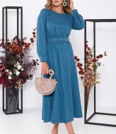 Платье из замши GOL-1955A850