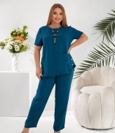 Костюм двойка блузка и брюки RIL-0526A14.5