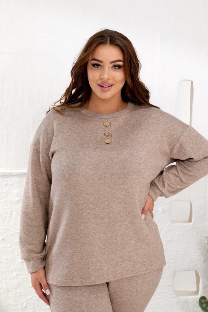 Ангоровый брючный костюм RIL-0558A19