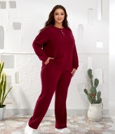 Ангоровый брючный костюм RIL-0558A19