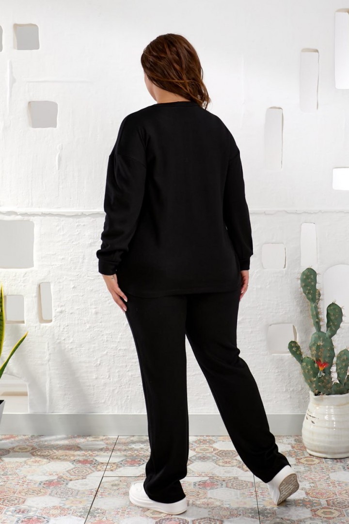 Ангоровый брючный костюм RIL-0558A19