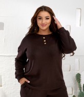 Ангоровый брючный костюм RIL-0558A19