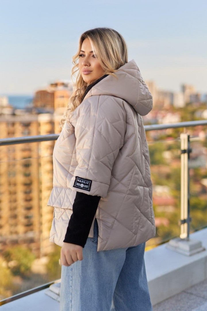 Куртка с оригинальными карманами RIL-0555A22