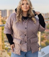 Куртка с оригинальными карманами RIL-0555A22