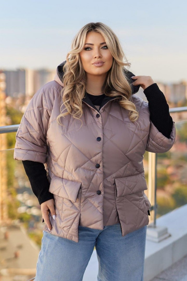 Куртка с оригинальными карманами RIL-0555A22