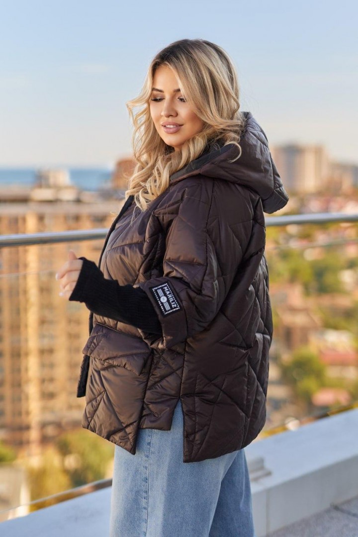 Куртка с оригинальными карманами RIL-0555A22