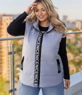 Стильная демисезонная жилетка RIL-0556A18