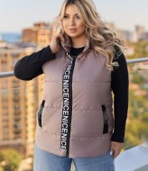 Стильная демисезонная жилетка RIL-0556A18