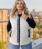 Стильная демисезонная жилетка RIL-0556A18