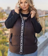 Стильная демисезонная жилетка RIL-0556A18