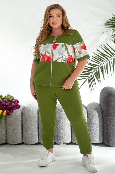 Стильный прогулочный костюм RIL-0780A16.5 Стильный прогулочный костюм RIL-0780A16.5