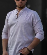 Льняная мужская рубашка RT-59-211-701A500