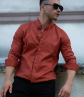 Хлопковая рубашка RT-08-91-502A500