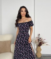 Нежное платье с открытой спиной AKS-203A450