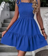 Короткое платье с пышной юбкой IMMA-351A360