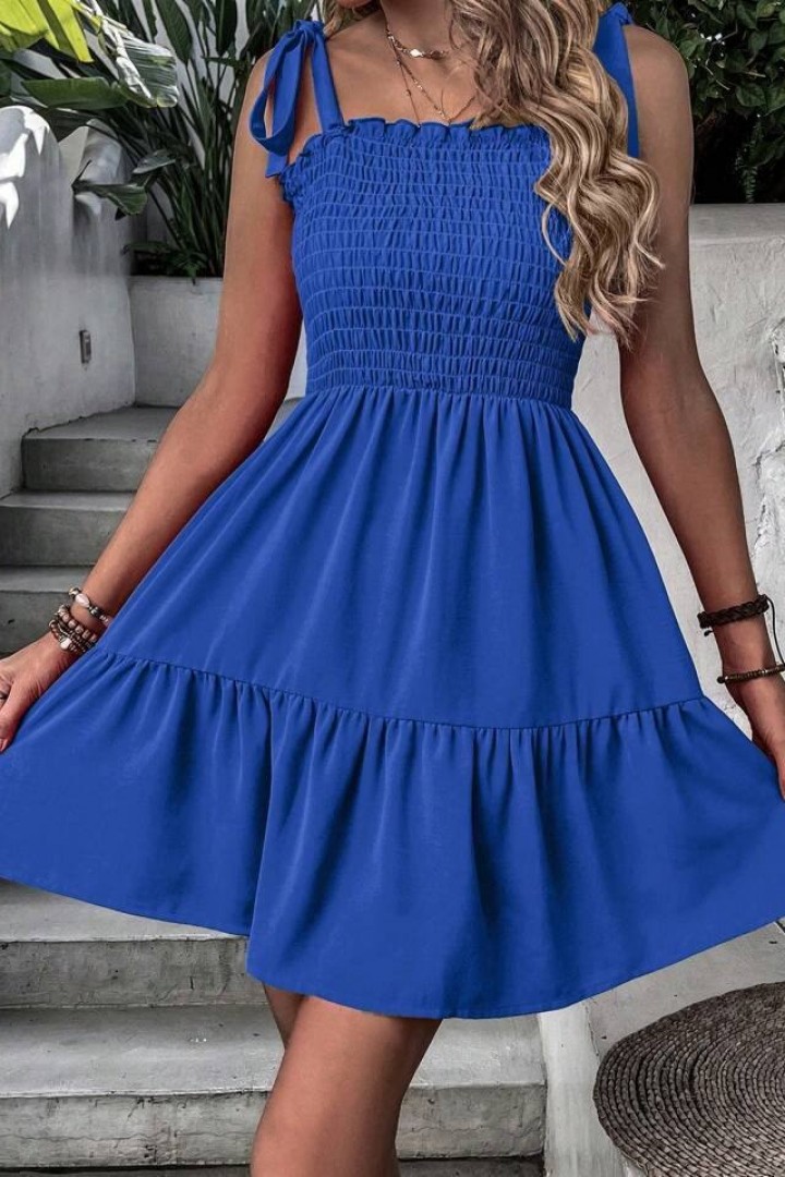 Короткое платье с пышной юбкой IMMA-351A360