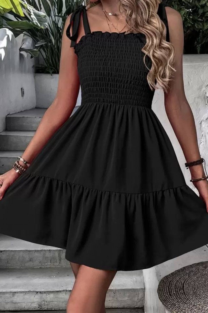 Короткое платье с пышной юбкой IMMA-351A360