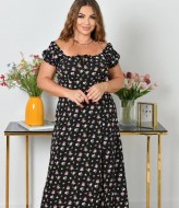 Легка сукня з розрізом на нозі MIK-2465A330