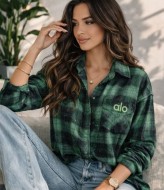 Рубашка в клетку с камнями MIK-16892A450