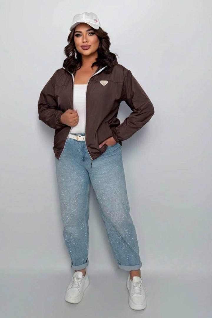 Ветровка с капюшоном QUA-3196A490