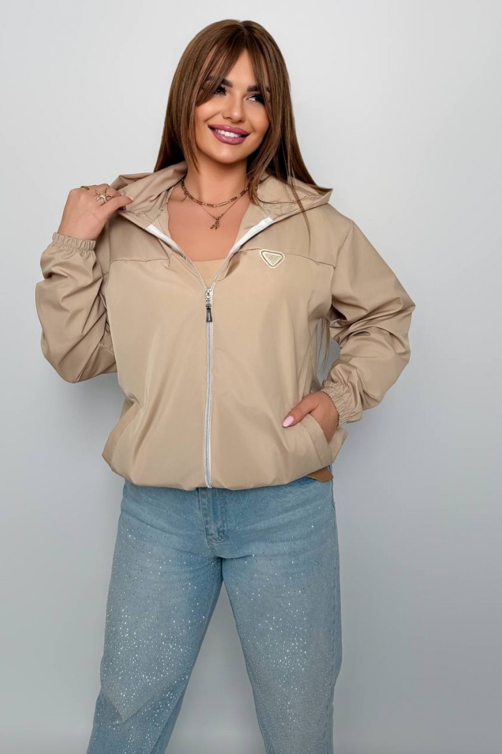 Ветровка с капюшоном QUA-3196A490