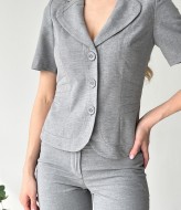 Женский летний брючный костюм тройка TBY-740.75A750