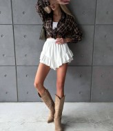 Юбка шорты клеш SP-007A360