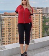 Летний спортивный костюм с бриджами LZ-A1319A640