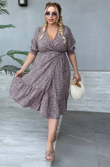 Летнее платье батал  NS-208A480